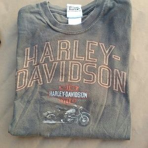 HARLEY DAVIDSON SPELLOUT TSHIRT TEE